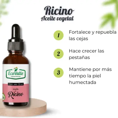 Aceite de Ricino 33ml EcoValle